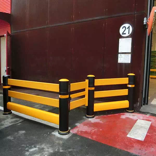 gate for delimiting vehicle transit areas