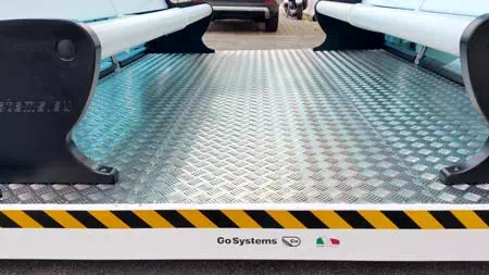 sheet metal flooring – Go Space Relaxation Area